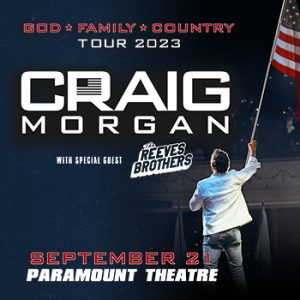craig morgan god family country tour 2023
